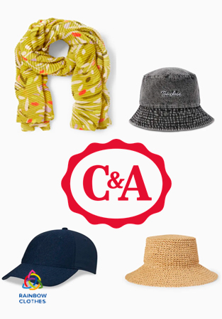 C&A шарфи, шапки літо