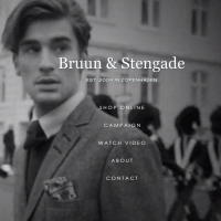 Рубашки длинный рукав Bruun & Stengade