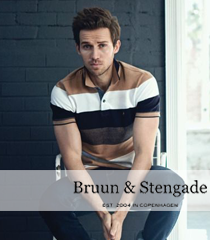 Мужские футболки поло Bruun & Stengade