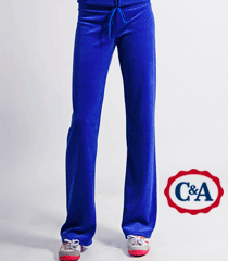 Женские велюровые штаны C&A