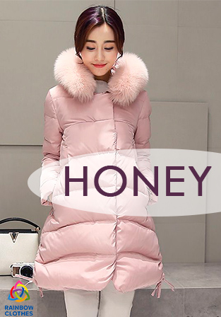 Honey winter wom jackets