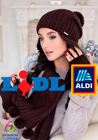 Aldi+Lidl  шапки/шарфы/перчатки