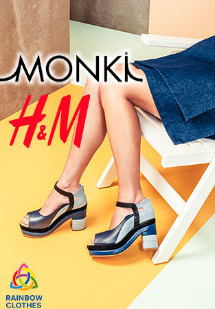 Monki + H&M shoes mix