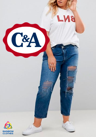 C&A women jeans size+