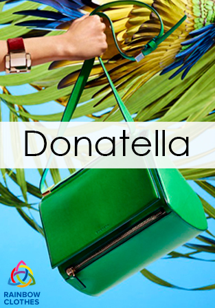 Donatella leather bags