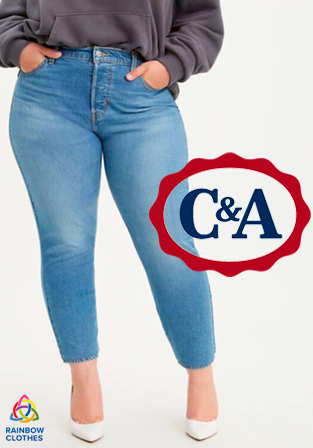 C&A women jeans size +