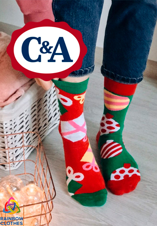 C&A socks NEW YEAR 