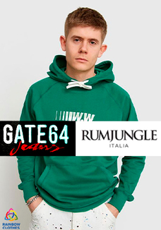 Rumjungle+gate64 men sweatshirts