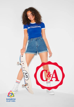 C&A women shorts jeans