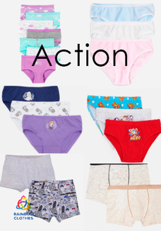Action  kids underwear